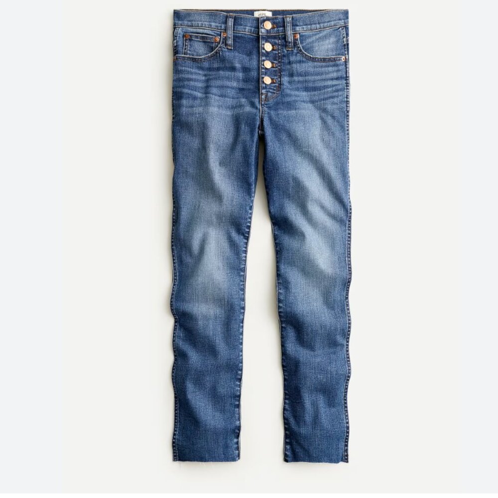 J.Crew Size 26 waist Jeans 9' Vintage straight